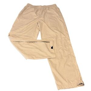 Second Skin Hydroshield Outdoor, Travel, Rain Pant in Beige with Elastic Waist